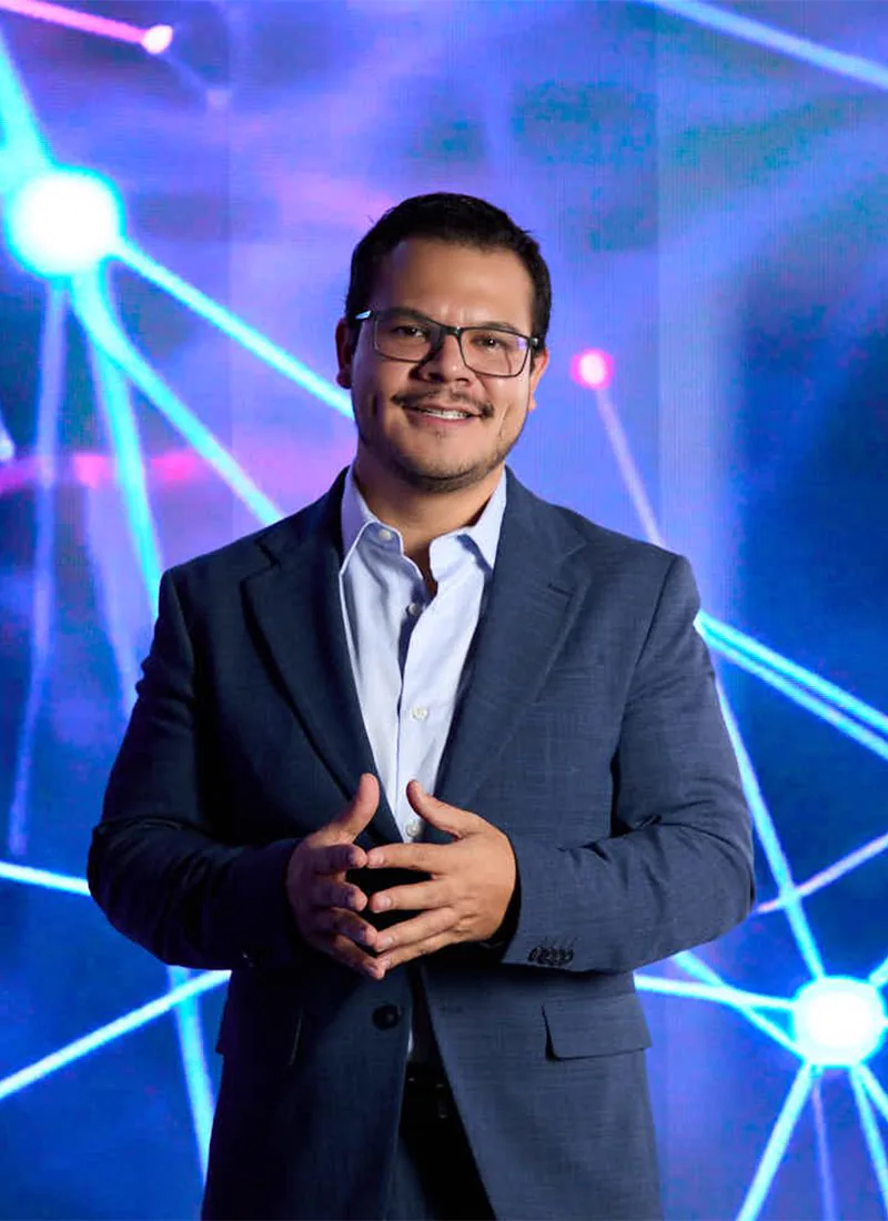 Diego Hernández, fundador y director general de Sinertegia Digital